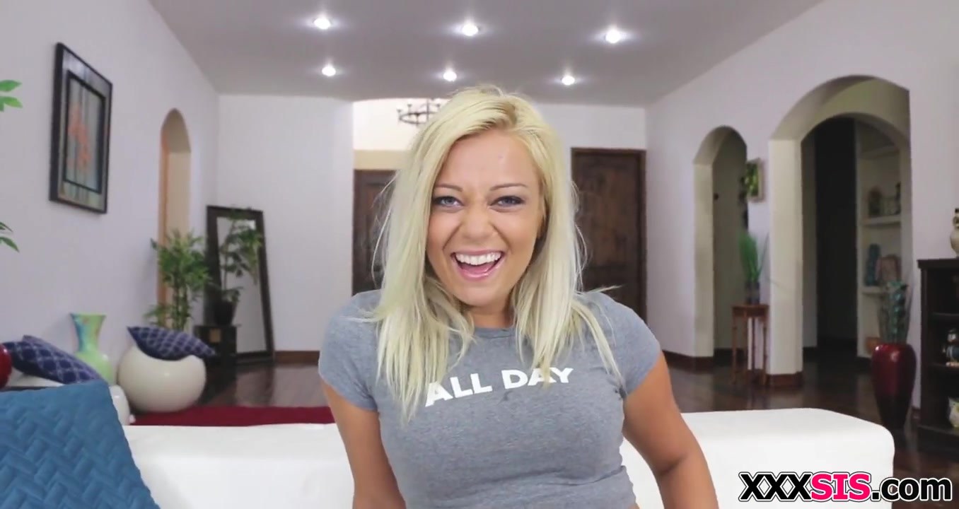 Kenzie Green Gets Tricked By Her Step