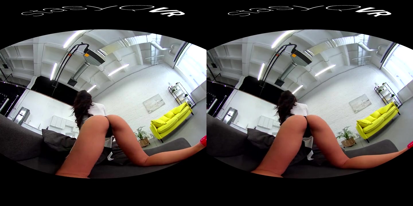 VR porn - Not-So-Shy Bookworm - StasyQVR