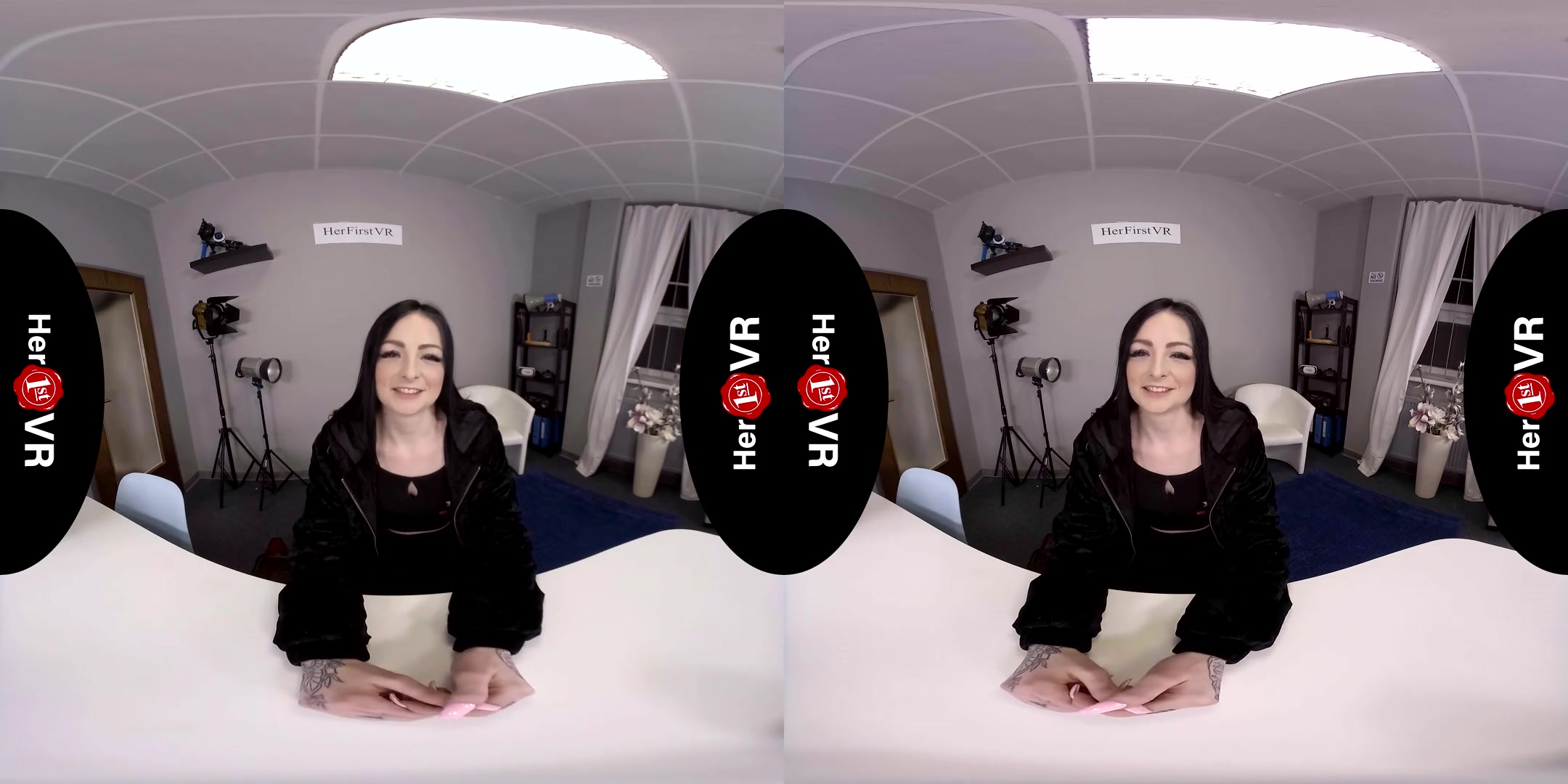 Quinn Diamond - First VR Casting - SexLikeReal