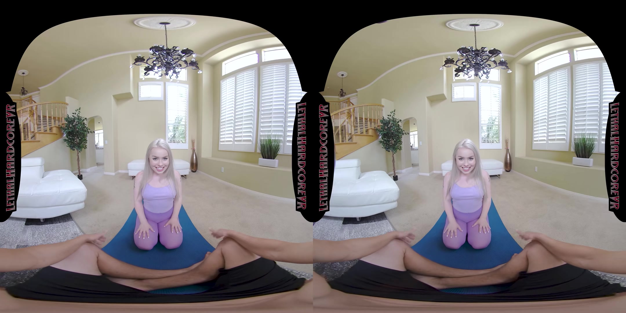 4 Ft 8 Tiny Blonde Haley Loves Huge Cocks - LethalHardcoreVR