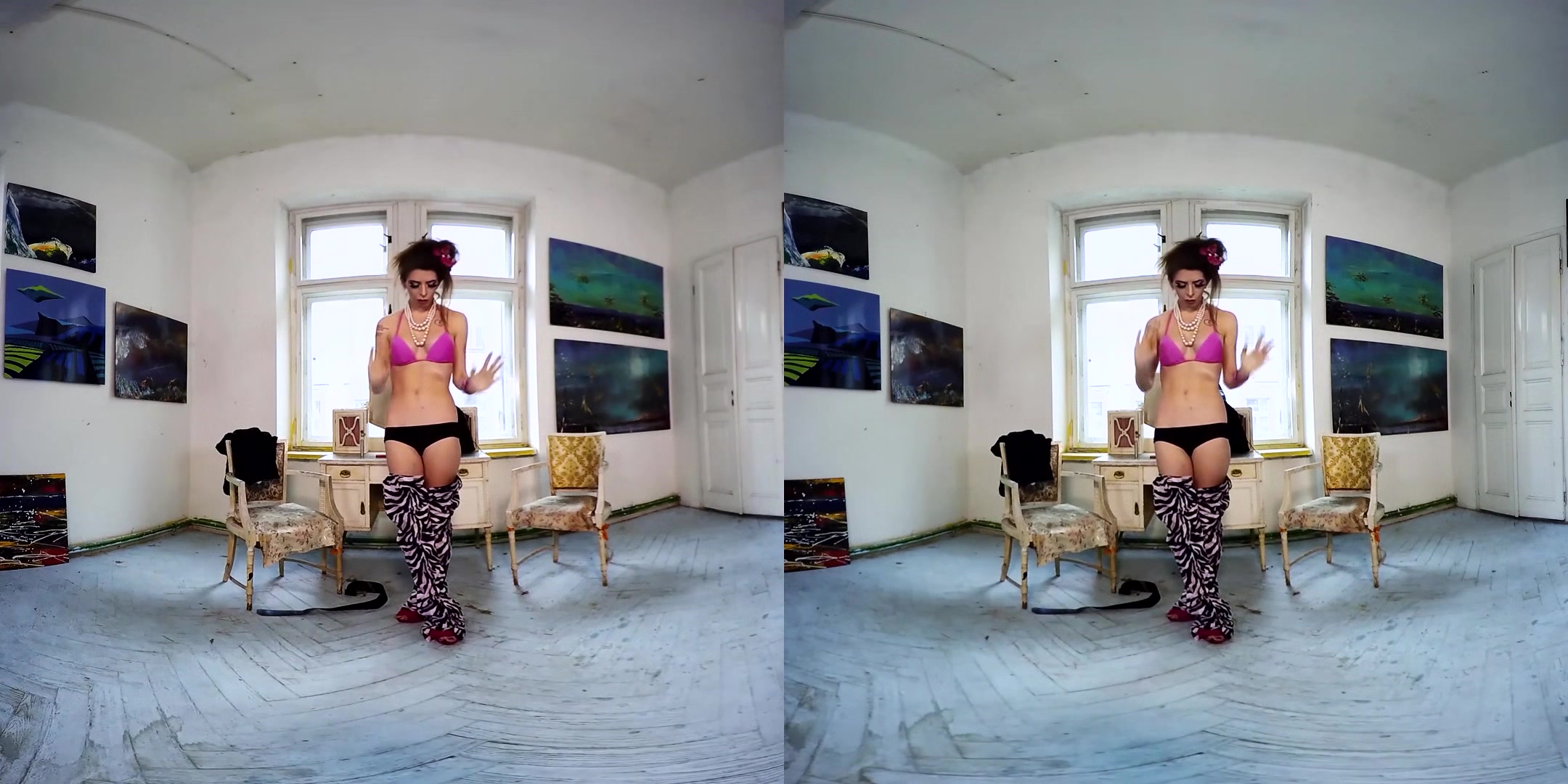 074 - Elisha - Slender Babe Striptease - Sexlikereal