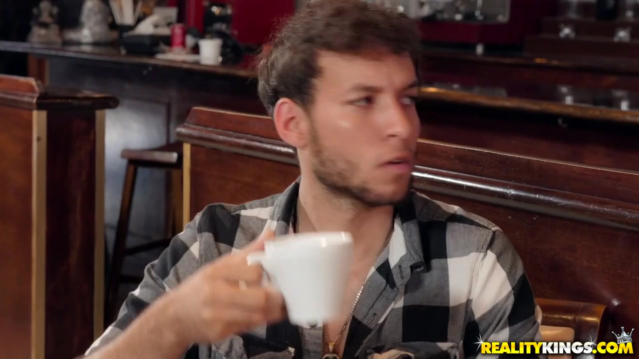 Coffee Shop Confrontation - RealityKings with JMac, AliceafterDark