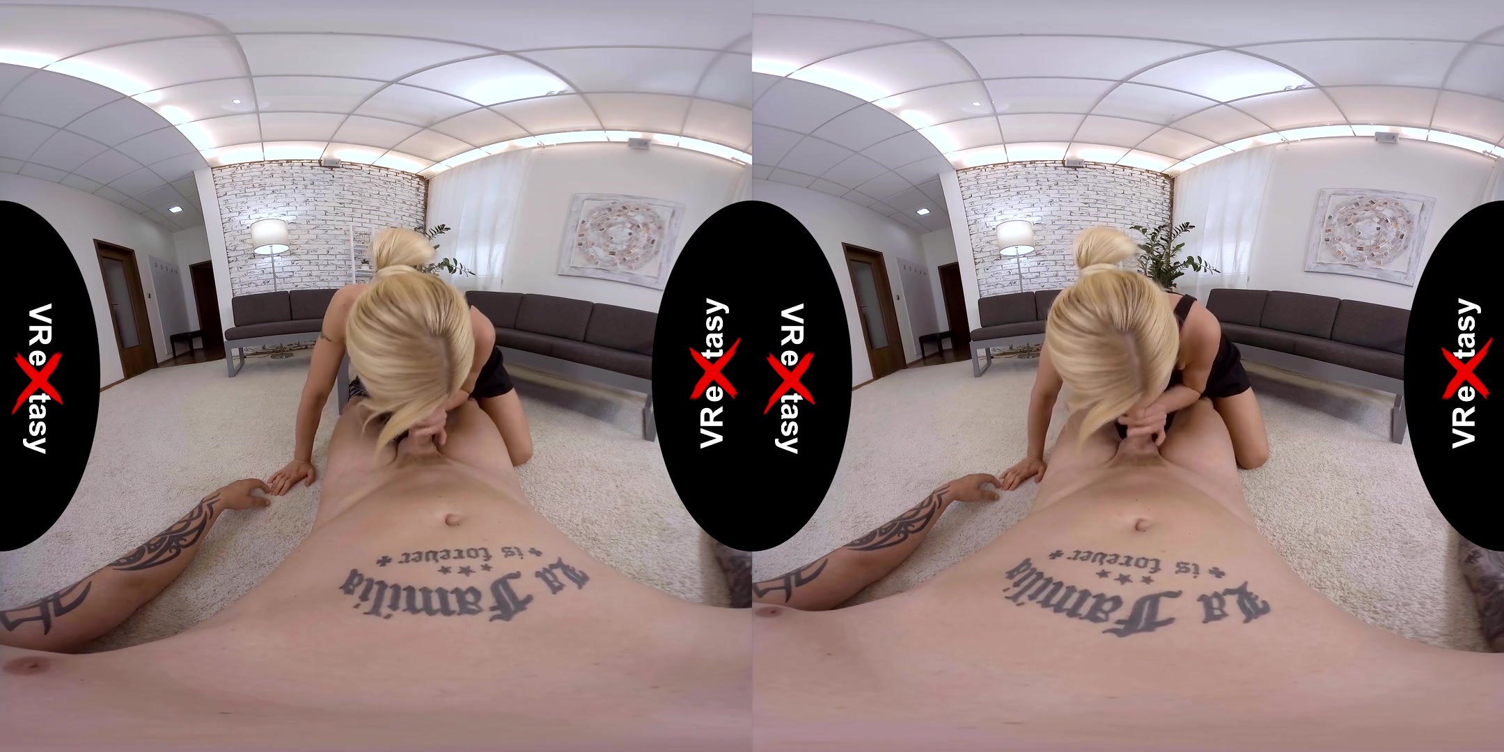 Vanessa Hell - Please Fuck Me In Different Positions - Cute Blonde in Hot Red Lingerie