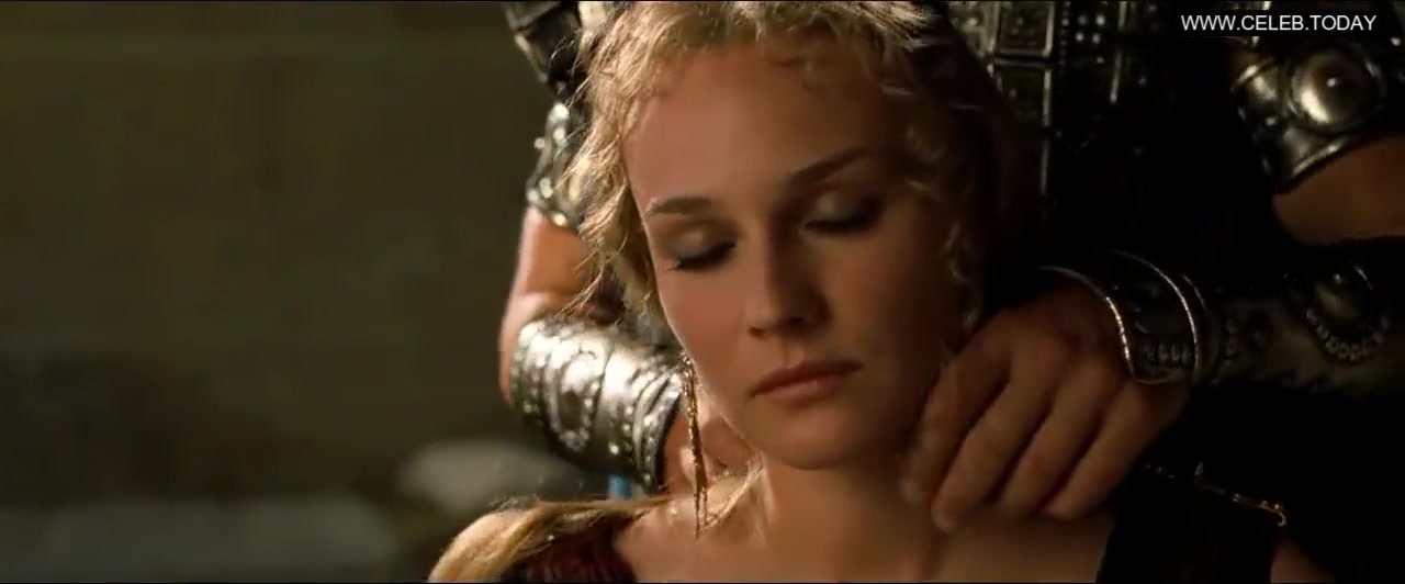 Diane Kruger In Naked, Topless Sex Scene - Troy 2004
