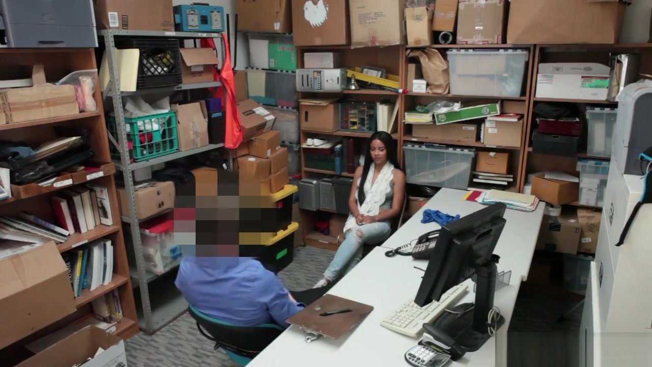 Bonnie Grey and Maya Bijou are two shoplyfter sluts
