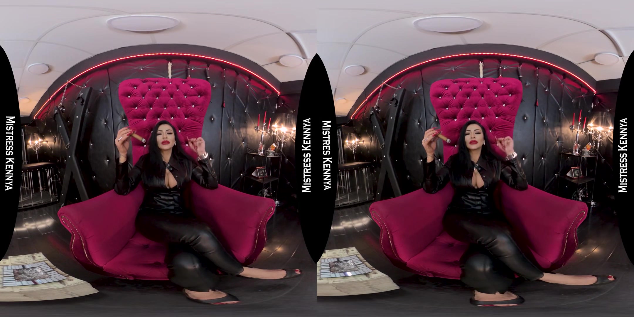 Mistress Kennya - SPH Verbal Humiliation Power Exchange Cigar Smoking Cuckolding - Professional Domme in Charge