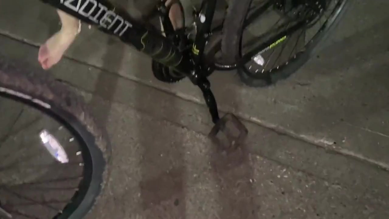 Behind The Scenes Footage Of Street Girl Steals A Bike But Has To Ride It Back