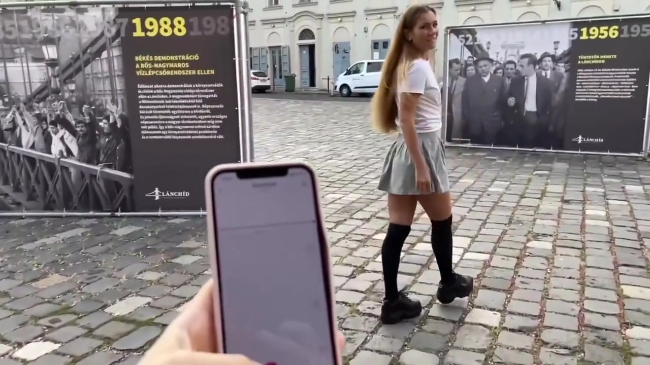 Lovense Lush Control Of My Stepsister In Public Place! People Catch Us On The Street!!!