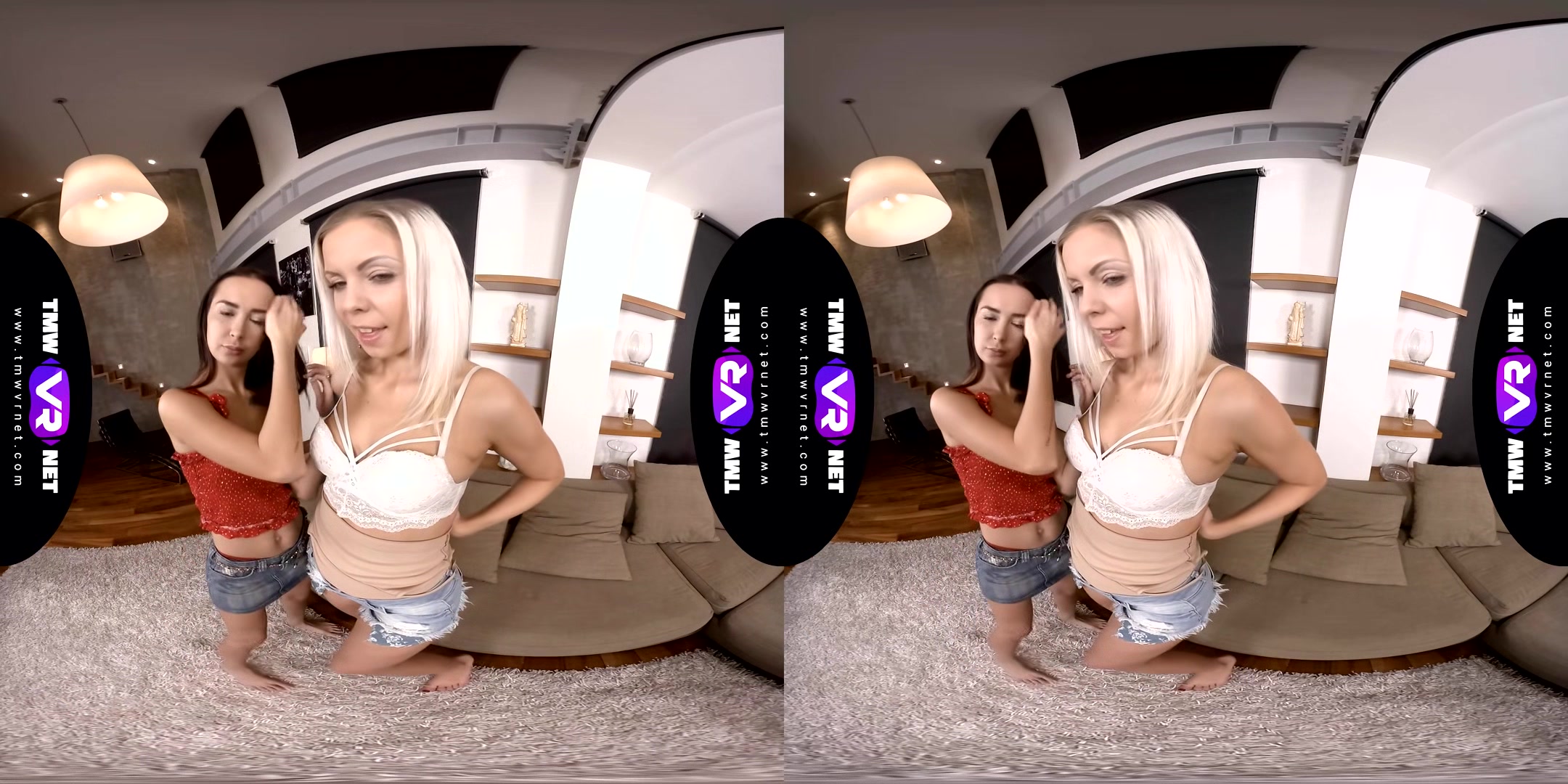 Blonde On Brunette Sex Games - Tmwvrnet - Sexlikereal
