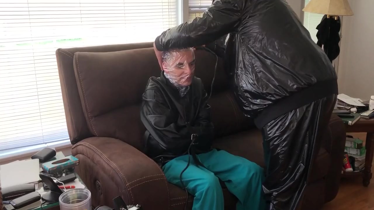 Jun 14 2022 - A Relaxing Time In My Straitjacket With Heat Shrink Wrap Breath Control