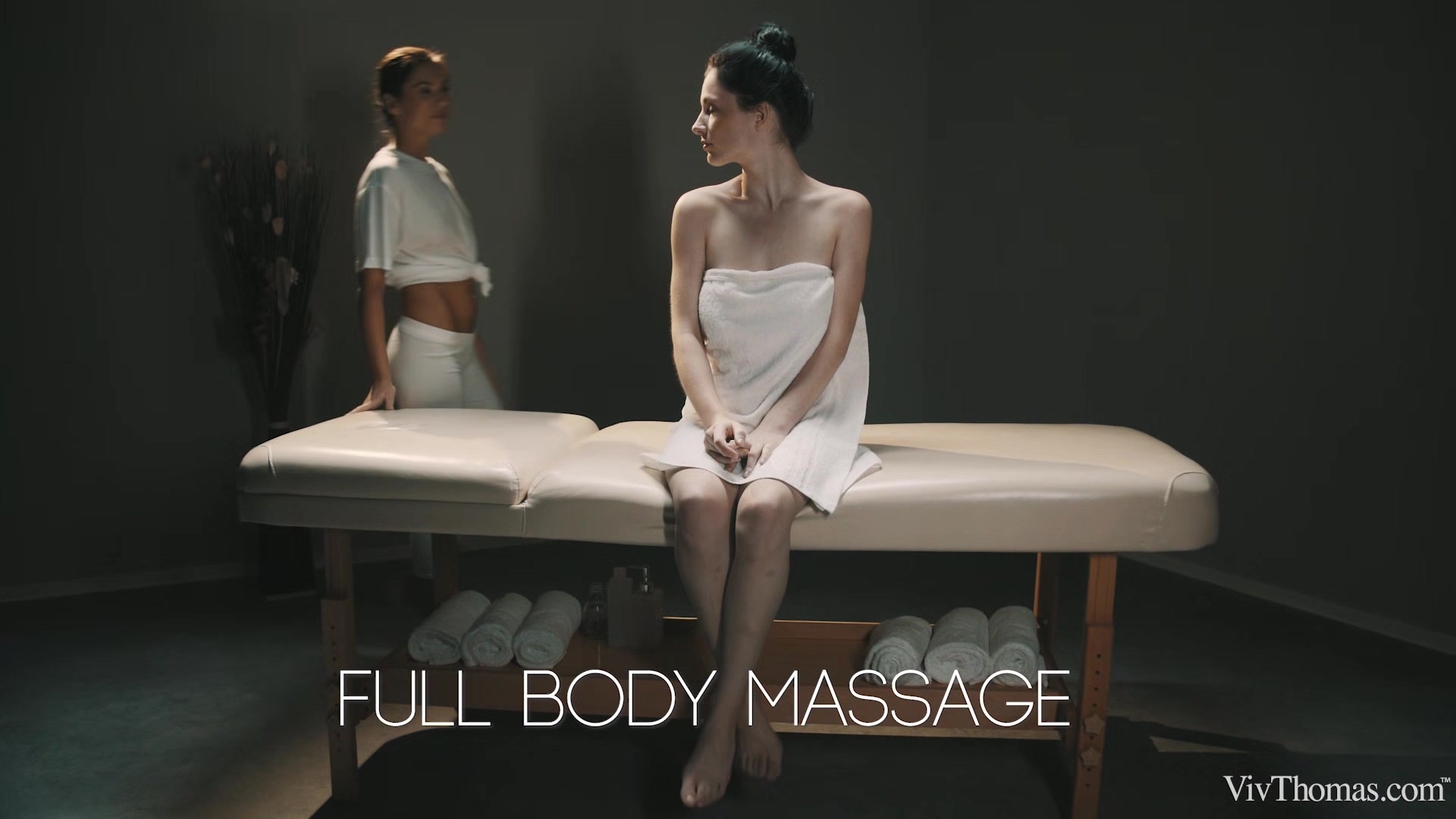 Full Body Massage 4 - Deep Oily Massage - Angel Princess & Sabrisse - VivThomas