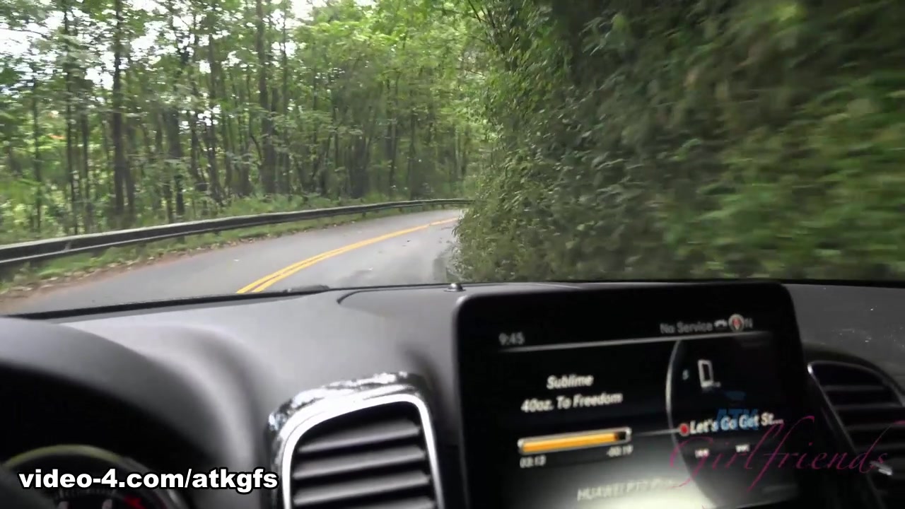 Ariel Grace in Ariel Takes A Road Trip, But Also Teases You In The Car - ATKGirlfriends