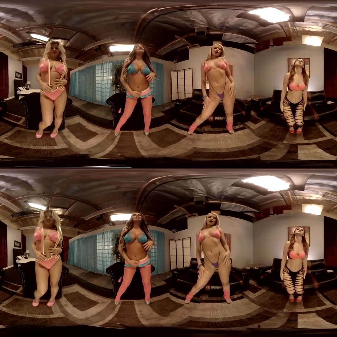 Anikka Albrite & August Ames & Adriana Sephora & Karlie Montana in Four Babes Race to Get Off - HoloGirlsVR