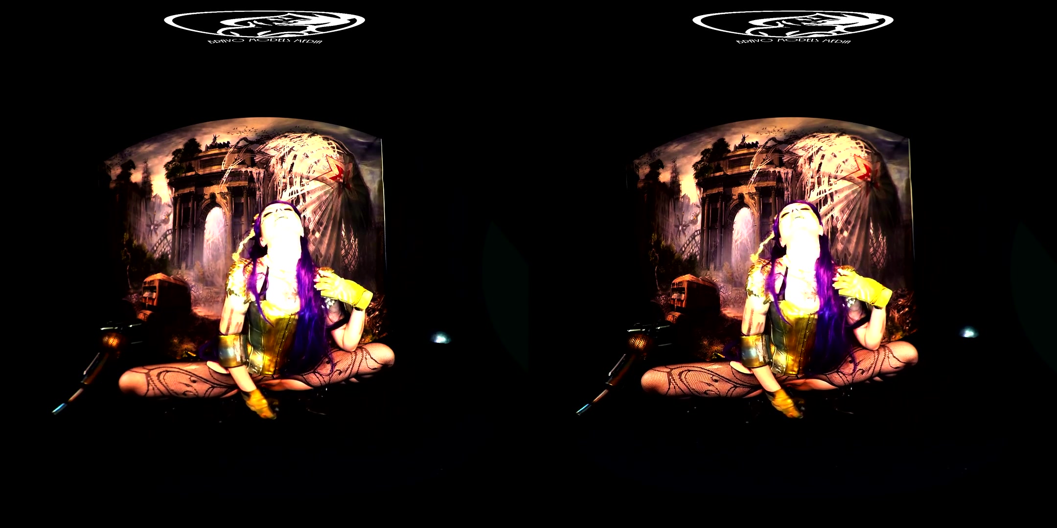 361 - Lena Art; Psychedelic Solo Tease - SexLikeReal