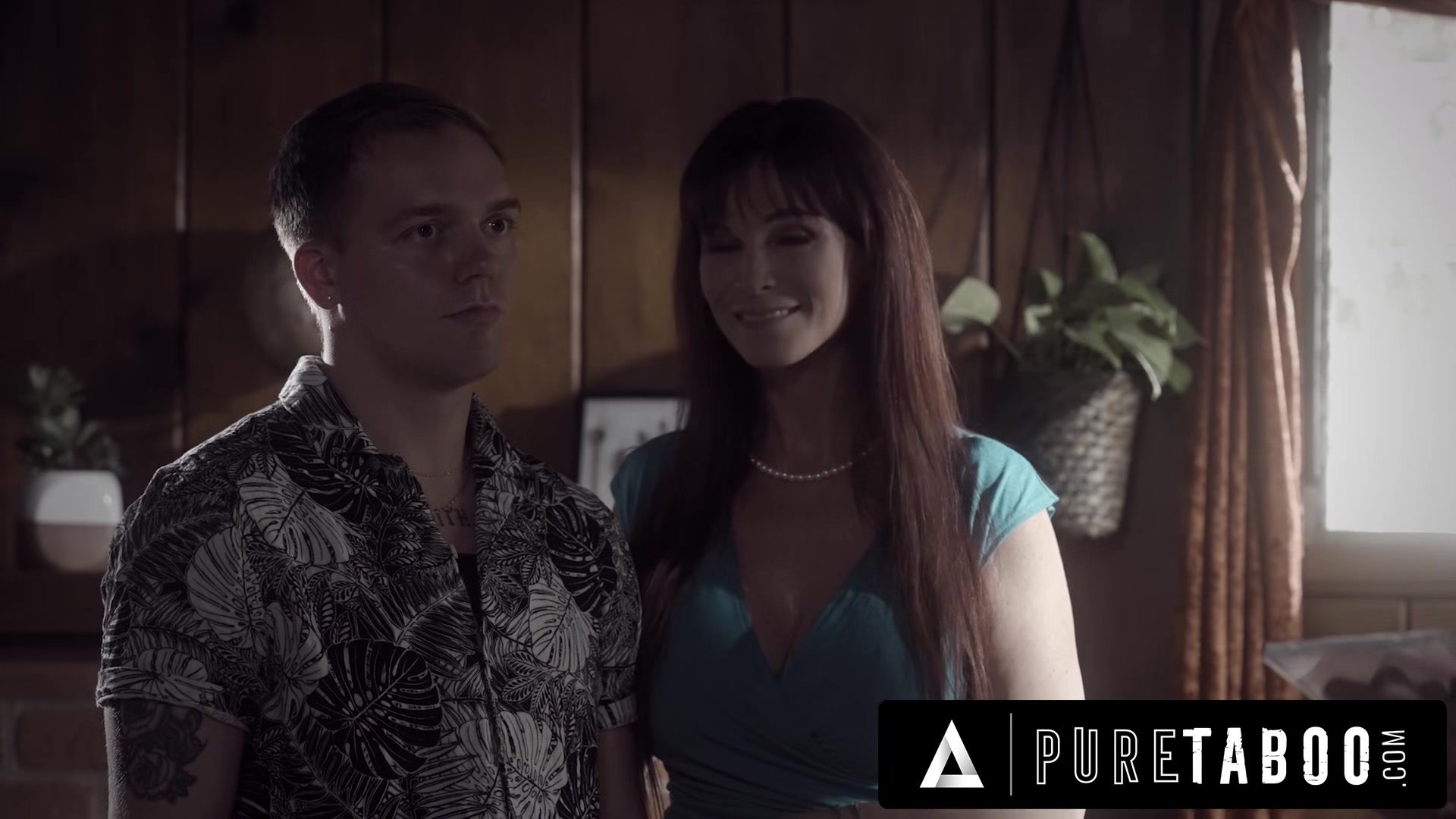 PURE TABOO Syren De Mer Tricks Her Stepson's GF Nikki Sweet Into A 3-Way For Pervy Husband To Record