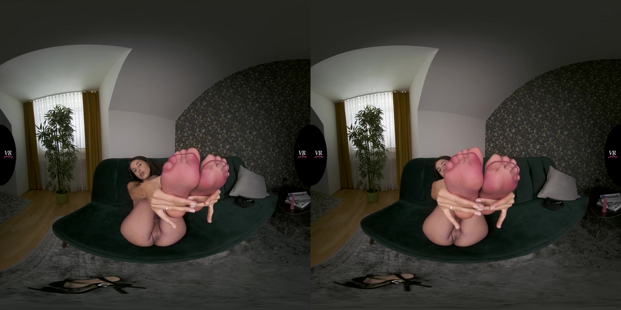 In Intimate Togetherness with Alyssa Bounty - VRsolos