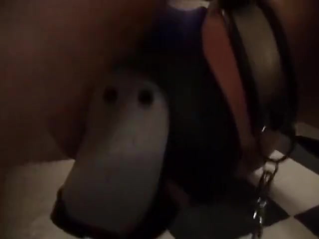 Pup Slave Lick Masters Feet And Suck His Cock