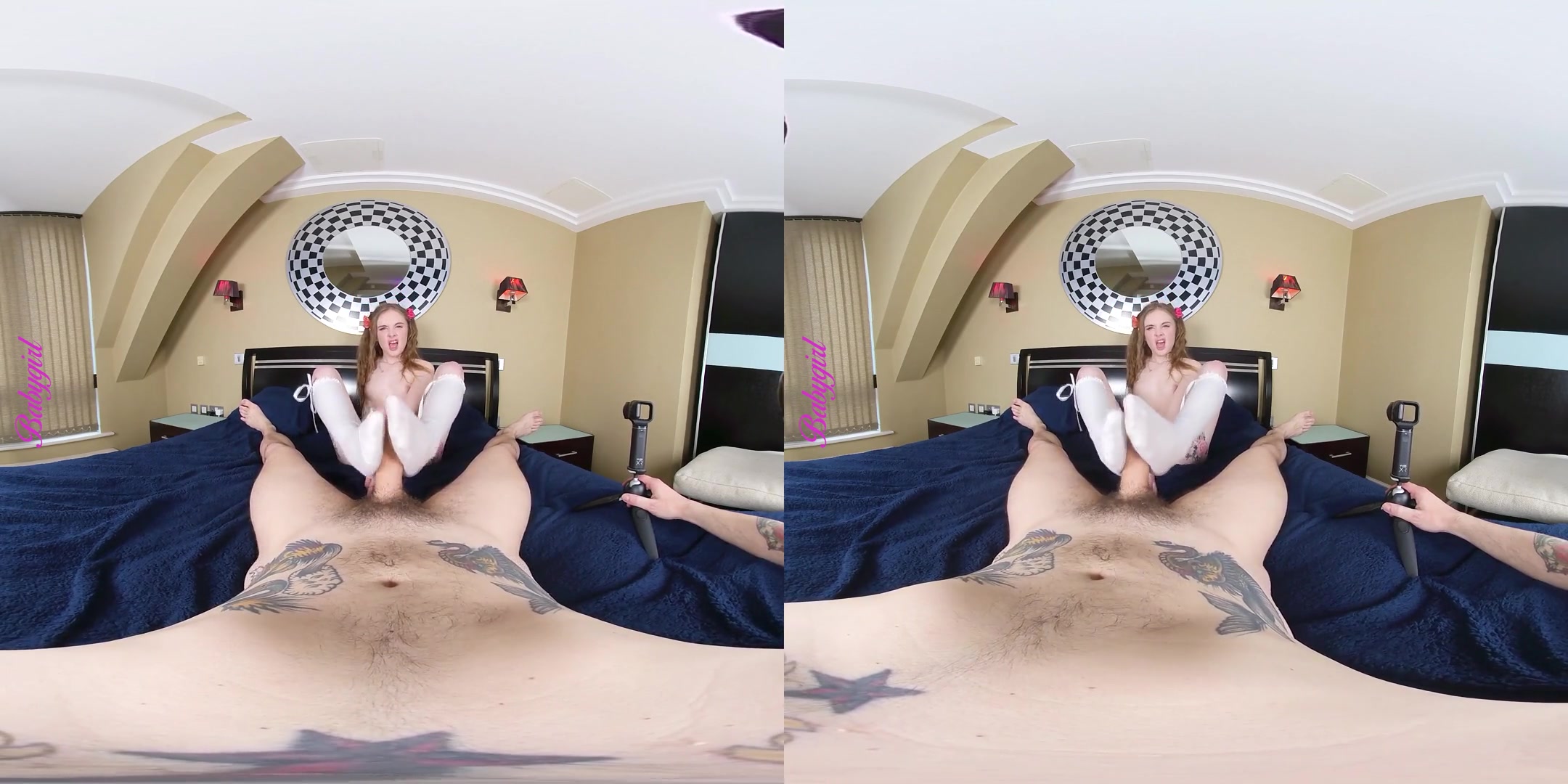 Naughty Facialized Eats Stepdaddys Cum