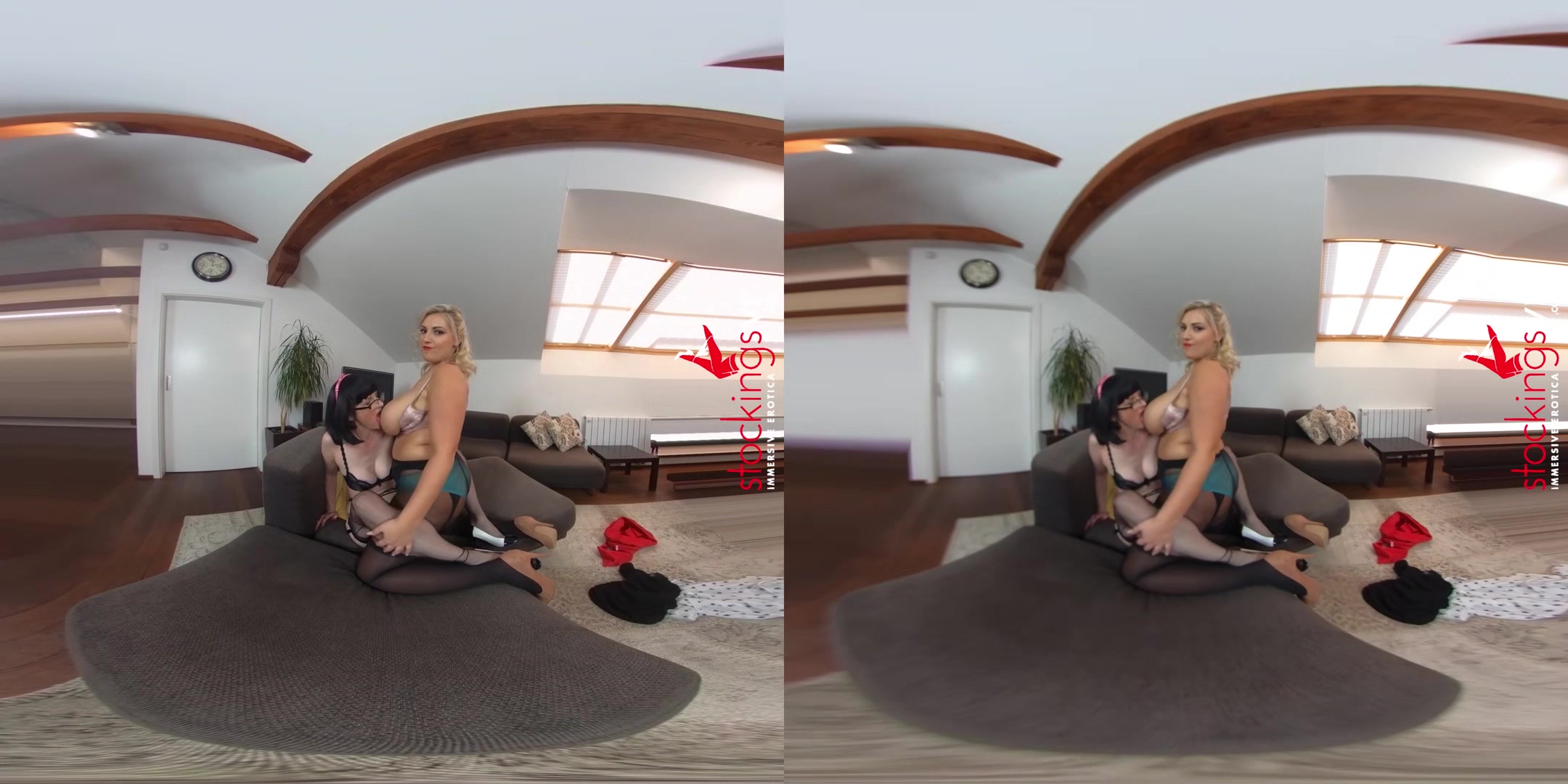 Huge Tit Seduction with Crystal Swift and Julia