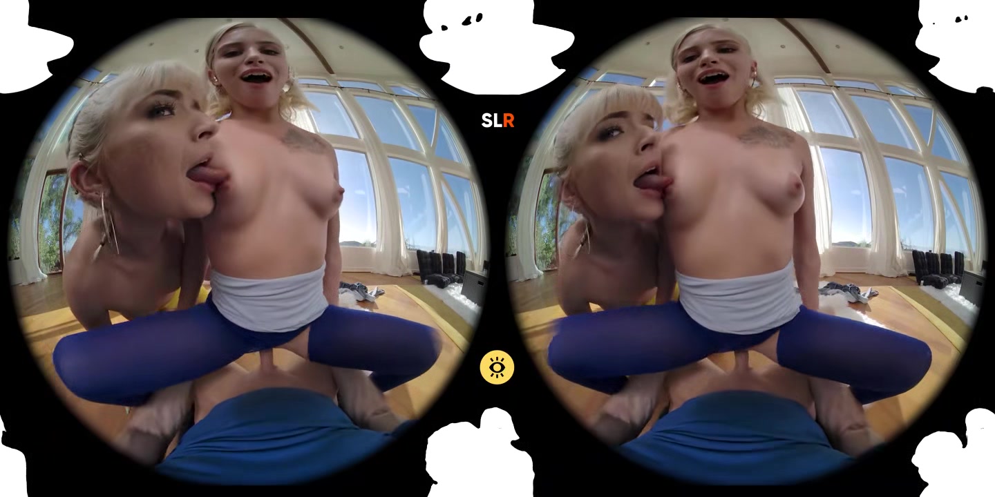 Threesome Cowgirl Laying VR Compilation Alpha Passthrough v.1 - MannyS