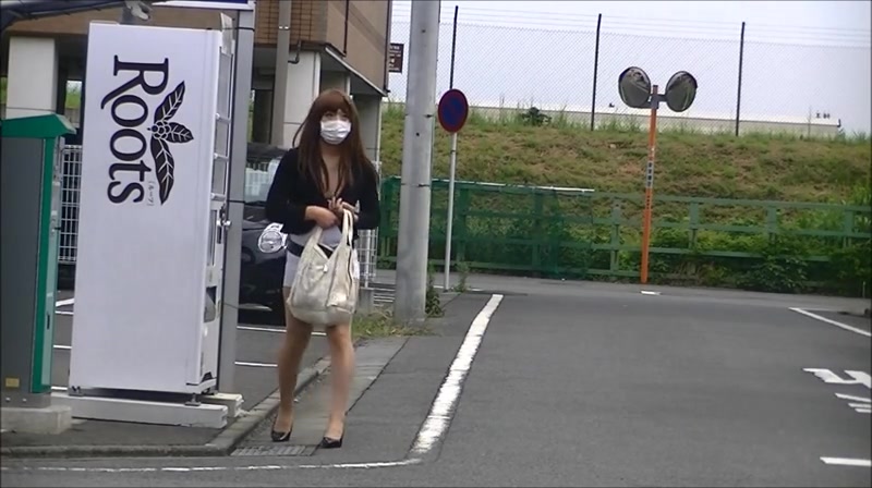 Japanese Crossdresser Pantyhose Public Exhibitionism Upskirt