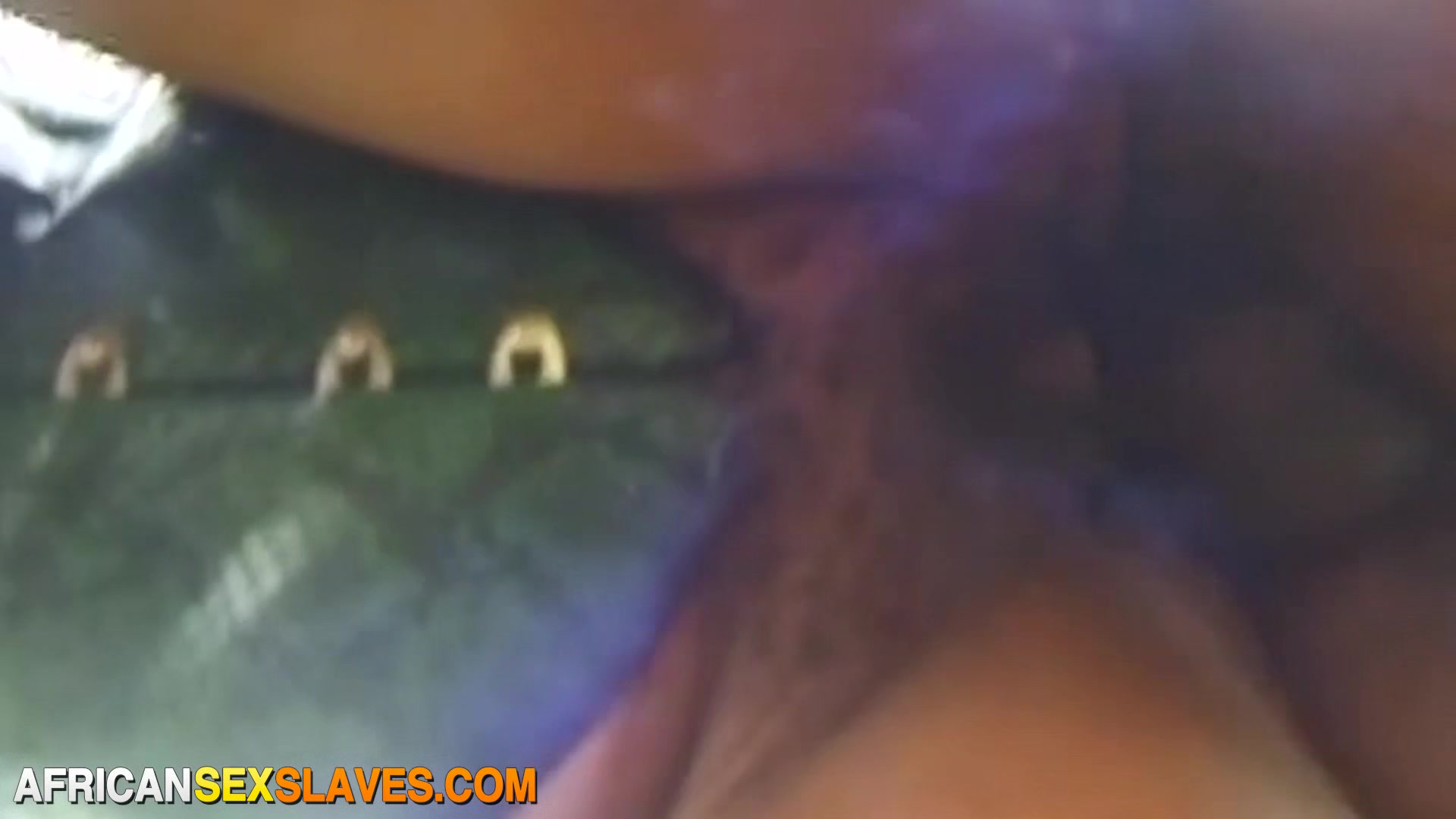 Black Auntie Getting Face Fucked By Big Dick Jungle Boy
