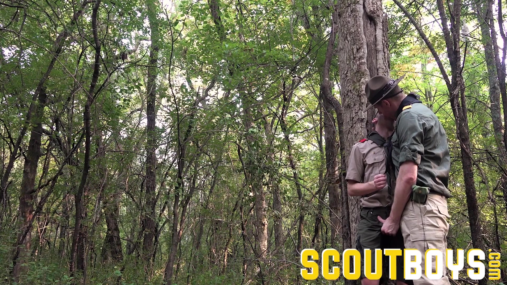 ScoutBoys Hung Scoutleader barebacks cute smooth twink Ian Levine