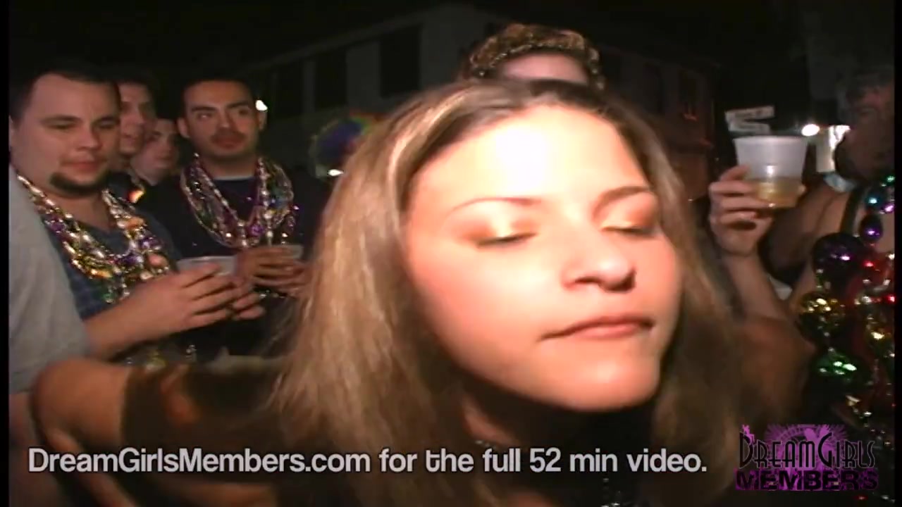 Lots Big Tits & Pretty Pussy Bared At Swinger Street Party - DreamGirlsMembers