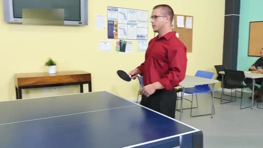Handsome office guys assfucking during break