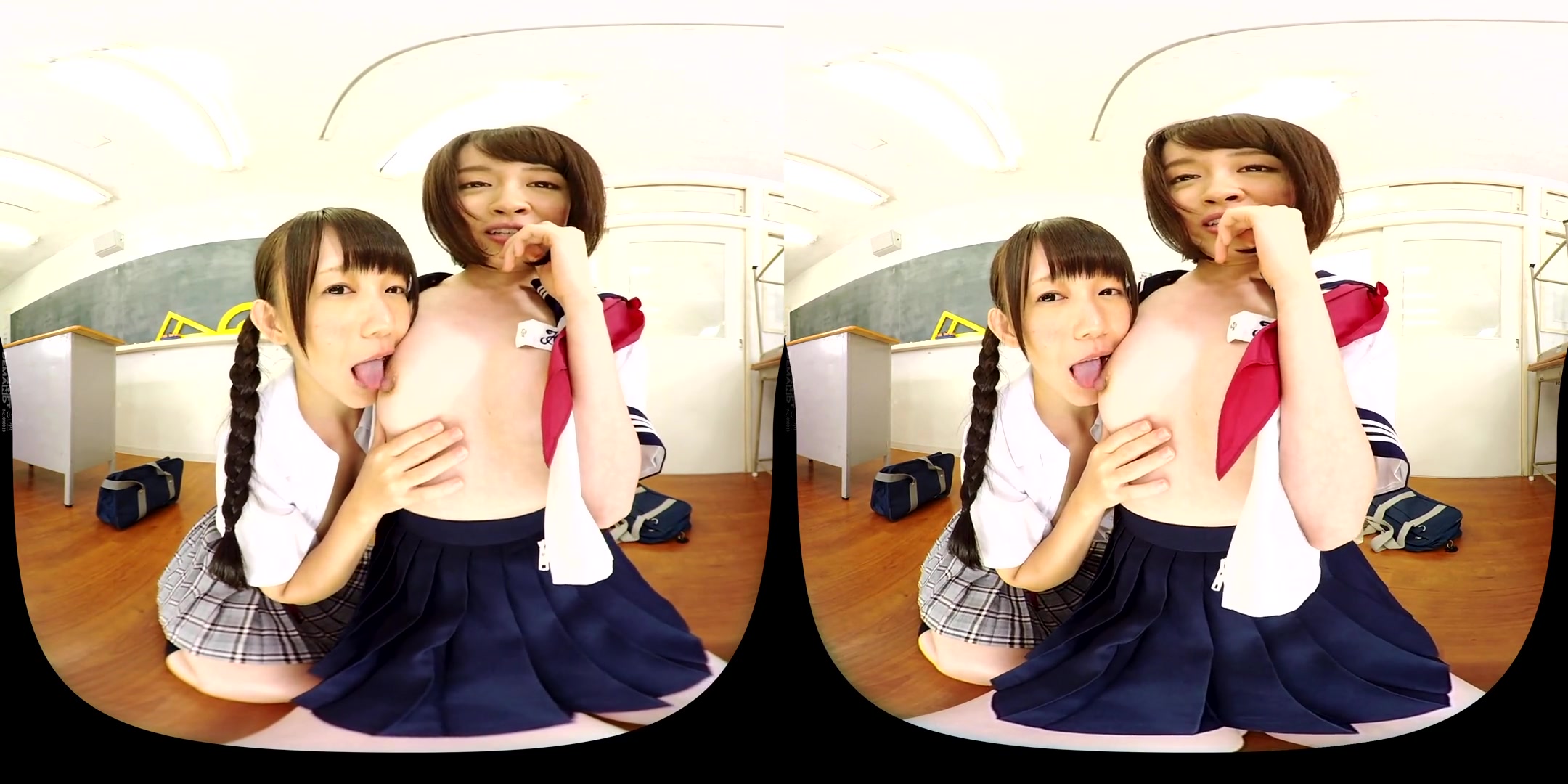 Marie Konishi, Yuu Kiriyama Dominated and Pissed on by schoolgirls 18+ 2 - SexLikeReal