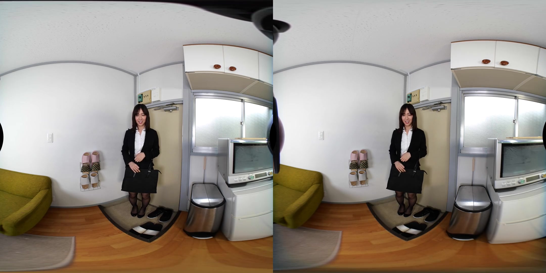 Apartment Days! Mika Okumura Act 2; Softcore Non-Nude Busty Japanese Virtual Girlfriend