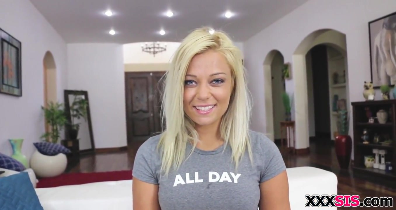 Kenzie Green Gets Tricked By Her Step