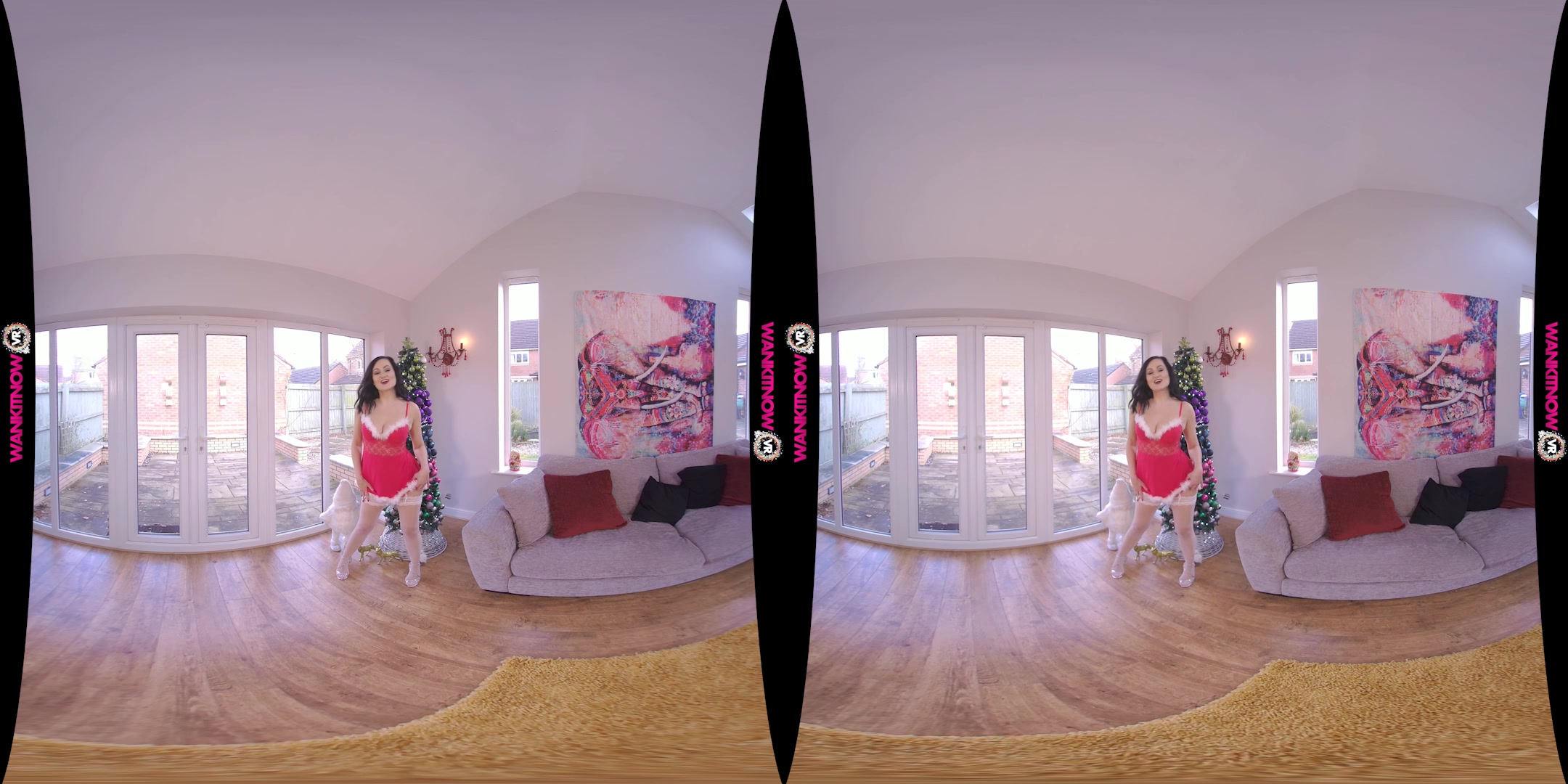 Christmas Cock featuring Bonnie - WankitNowVR