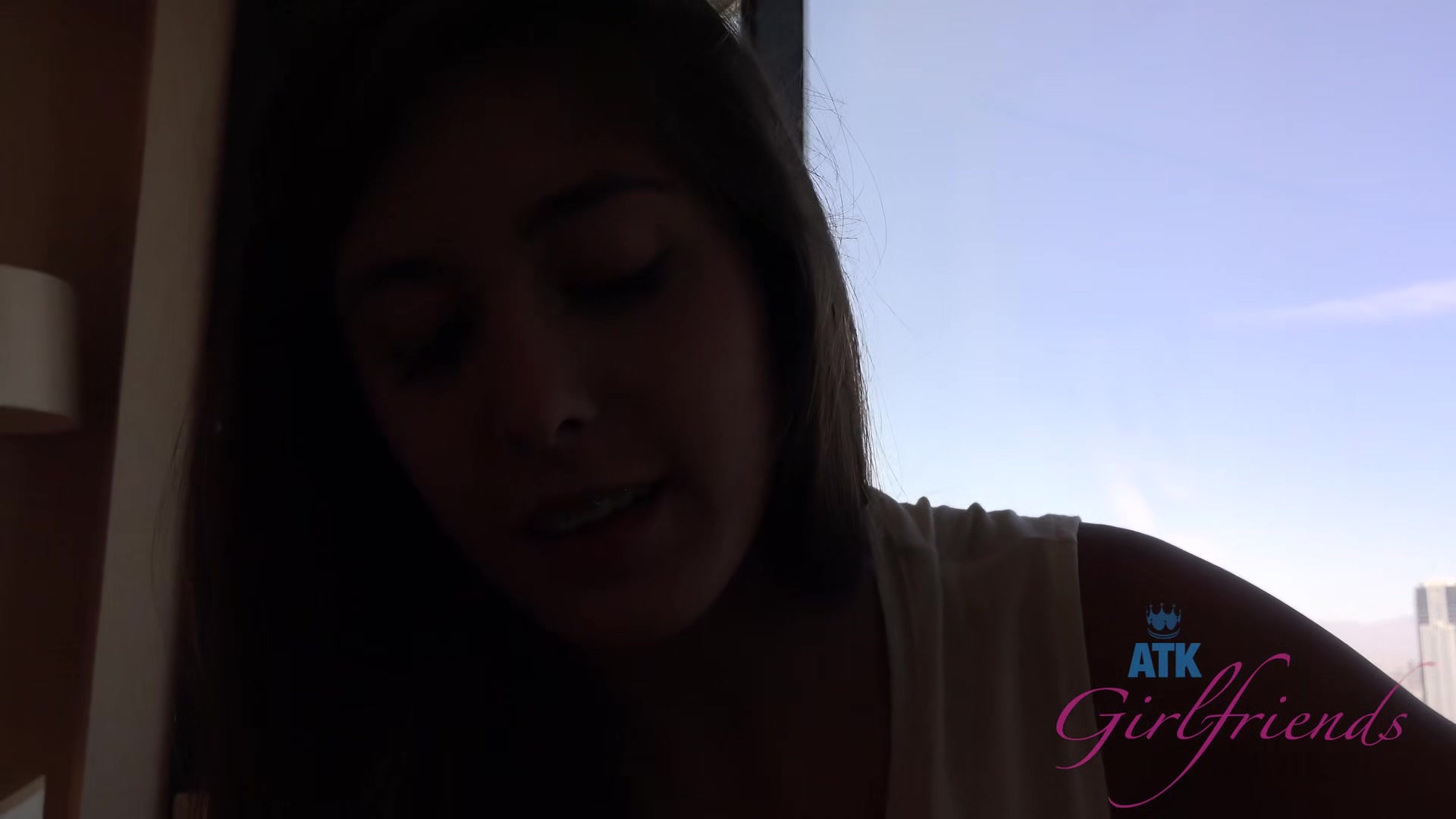 Tease Natalie's Pussy And She'll Stroke Your Cock With Her Feet