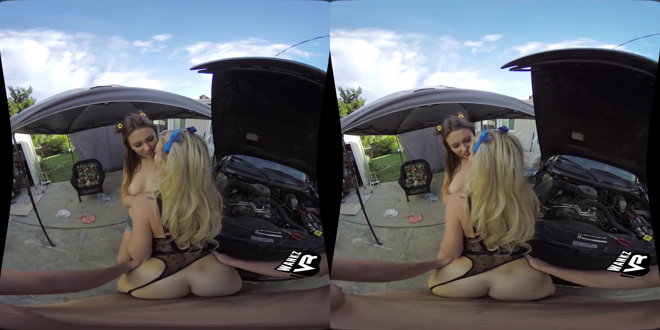 Under the Hood - WankzVR - VR Porn Video - SexLikeReal