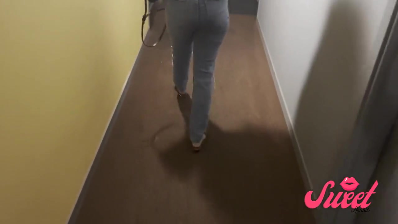 Quick Masturbation For Jasmine On Arrival At Home - Sweet Arabic
