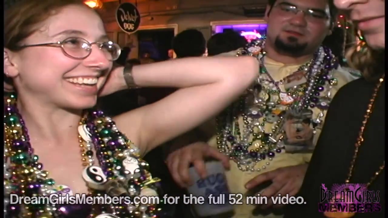 The Hot Girl Next Door Gets Naked At Mardi Gras - DreamGirlsMembers