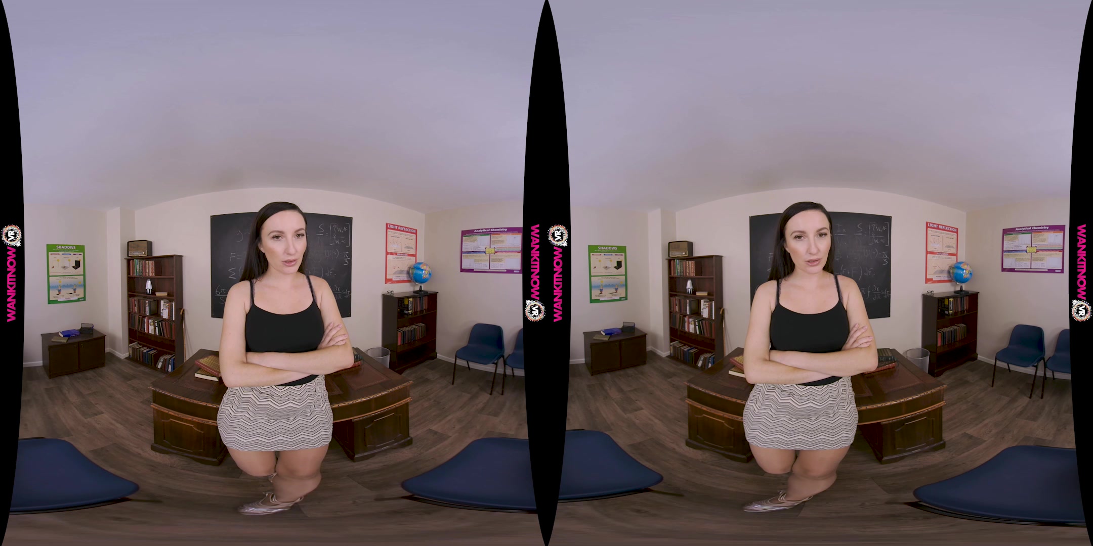 College Spy featuring Sophia Smith - WankitNowVR