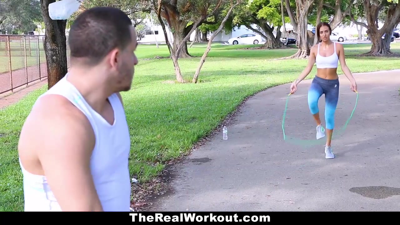 TheRealWorkout - Hot Workout teen 18+ Fucked After Session