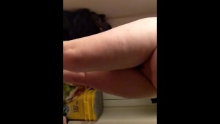 Peeing on my cock
