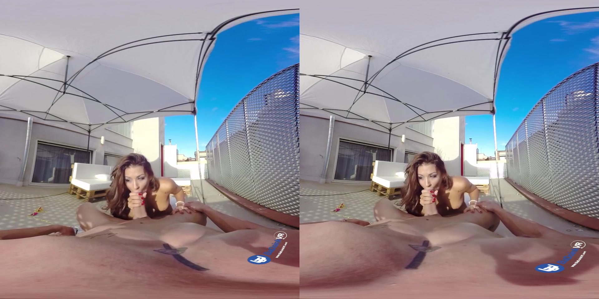 Patio Pussy Pounding