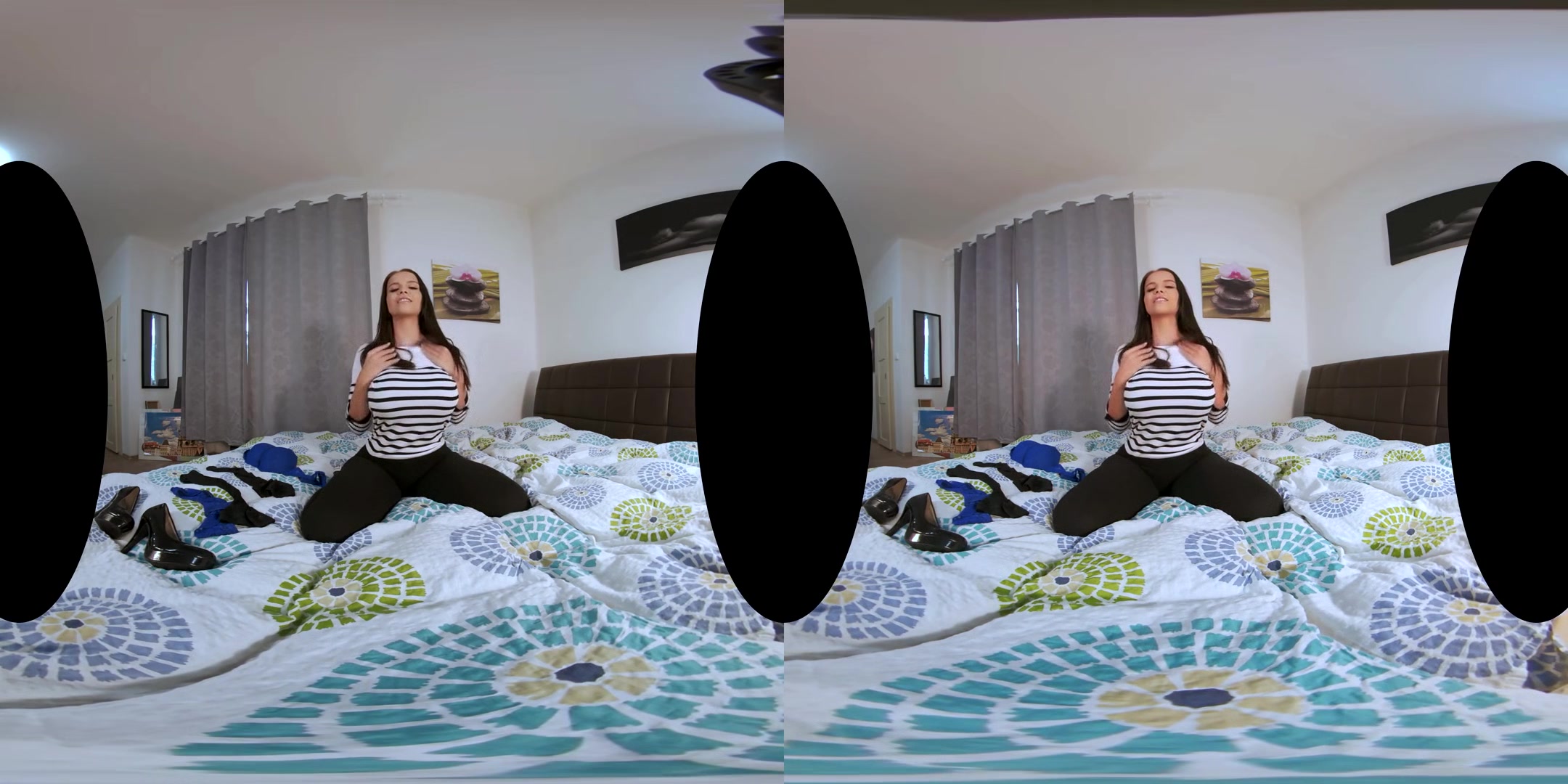 Jennifer Mendez: The Lingerie Model; Huge Fake Tits Pornstar Blowjob POV