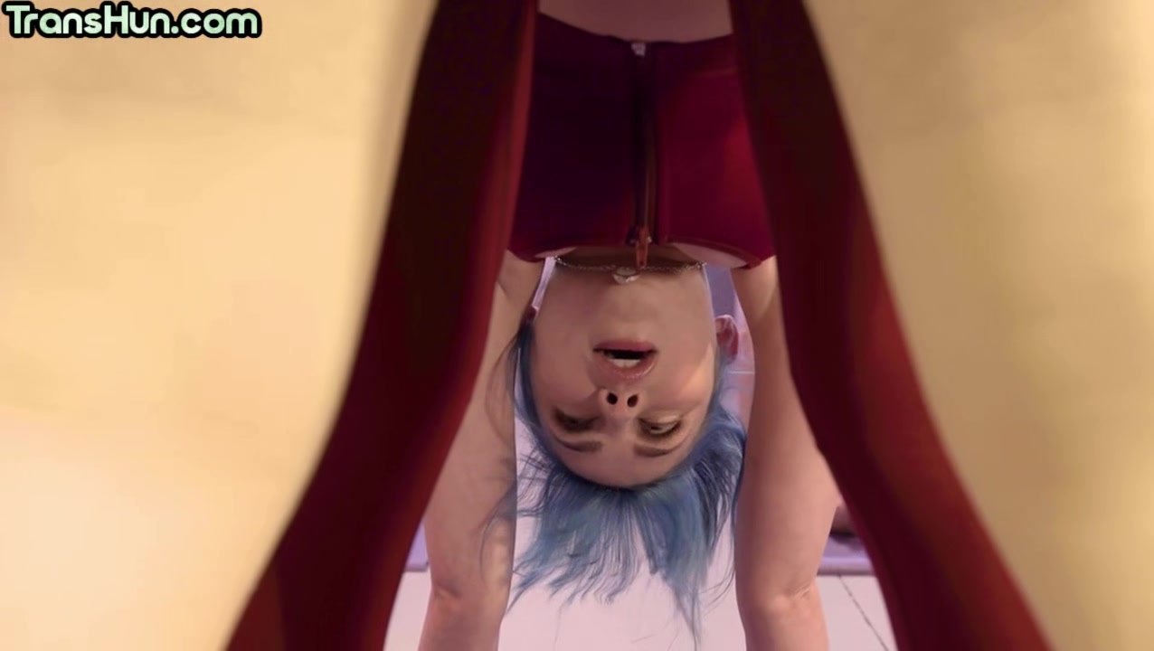 Trans beauty penetrates female in pussy after yoga session