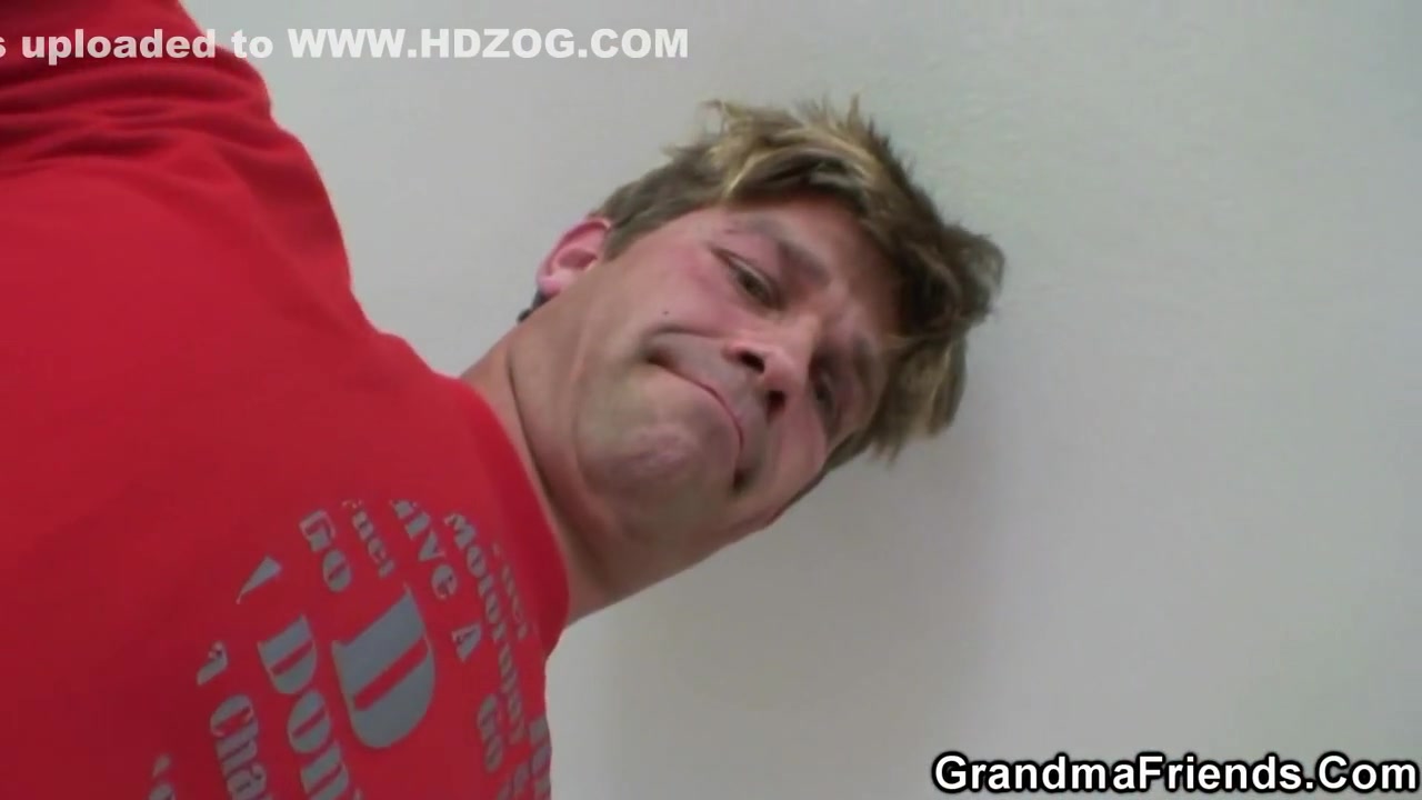 Very Old Granny Used By Two Dudes