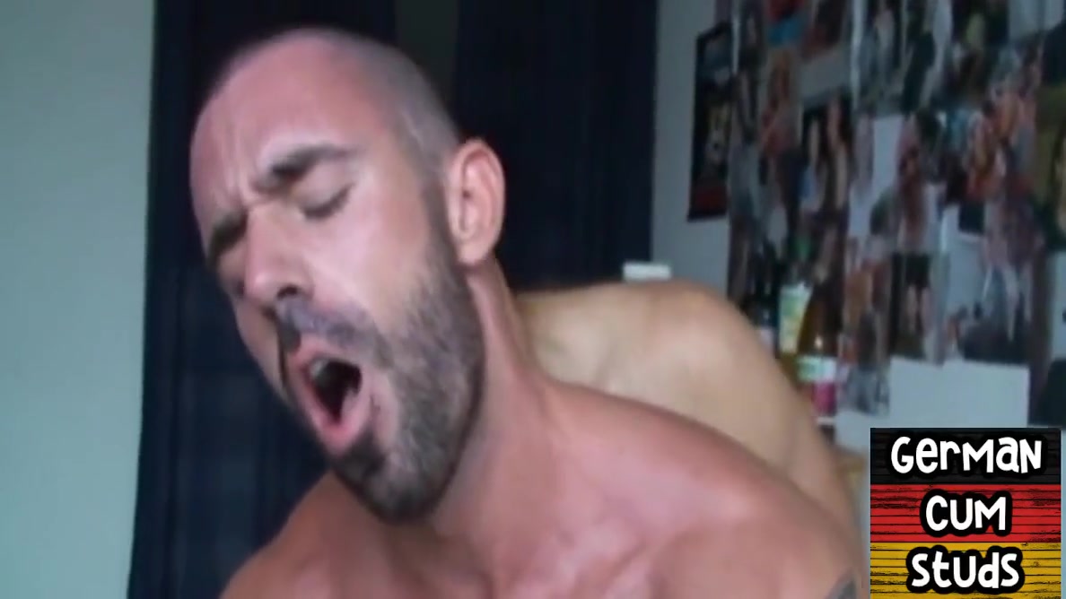 Amateur German Jock With Tattoos Assfucked By Top Bf