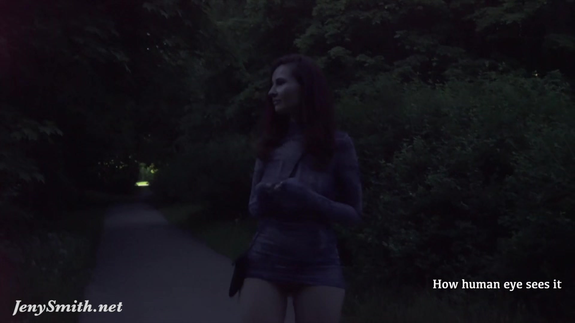 Jeny Smith. Long Summer Walk. Naked in forest