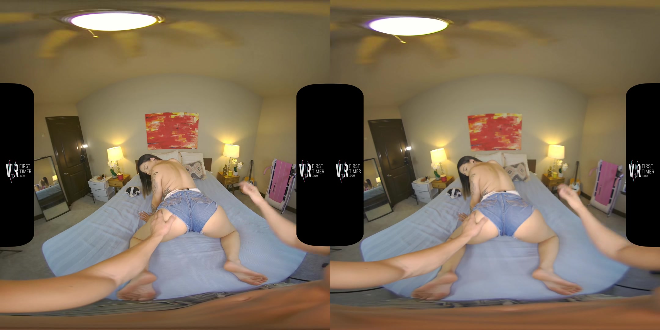 Marley Madden First VR Video - VRFirsttimer