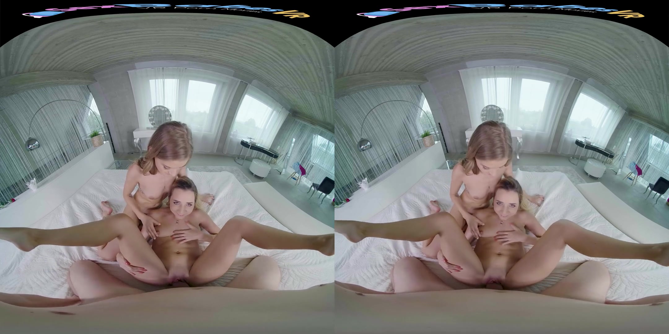 My Two Girlfriends - Ultra High Definition MFF Threesome