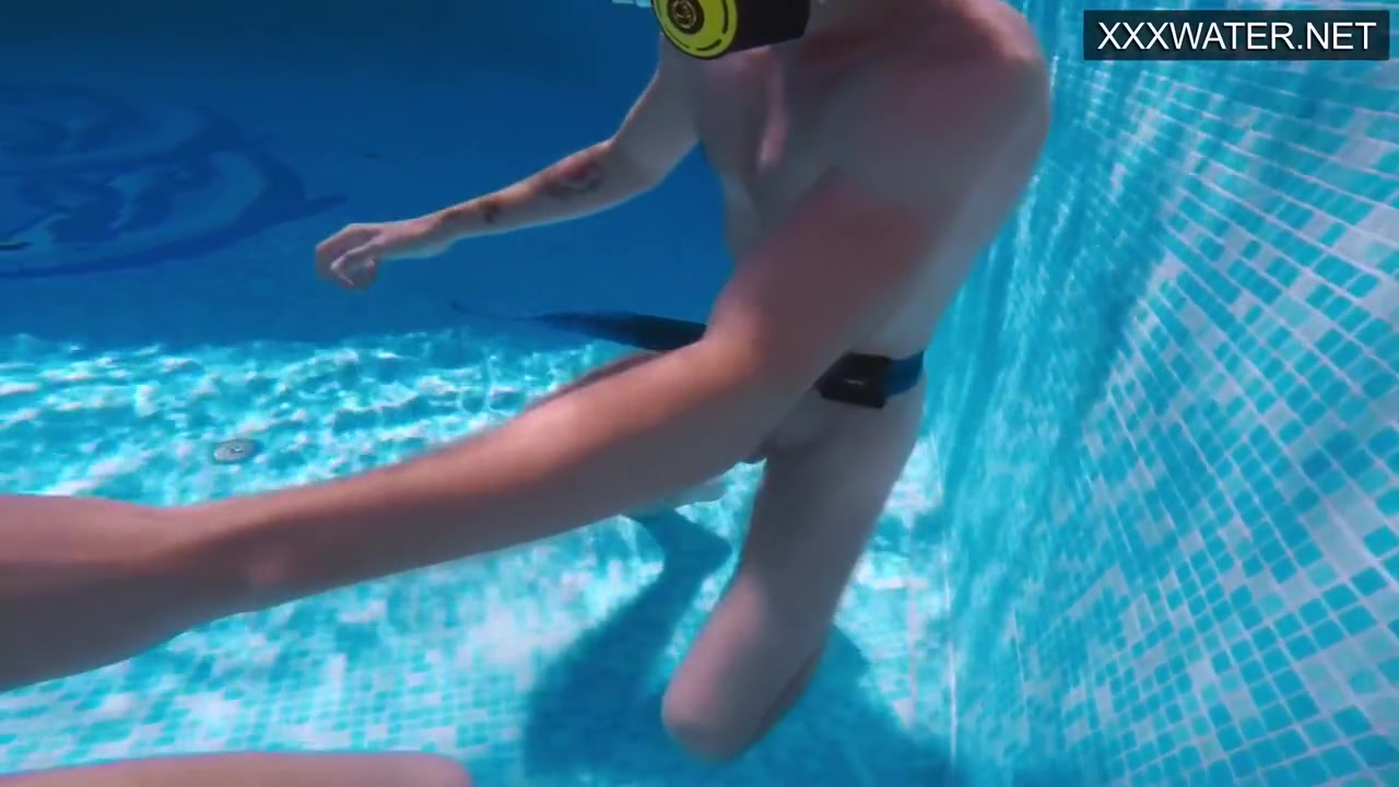 She Gives Up In Orgasms In The Swimming Pool With Big Cock