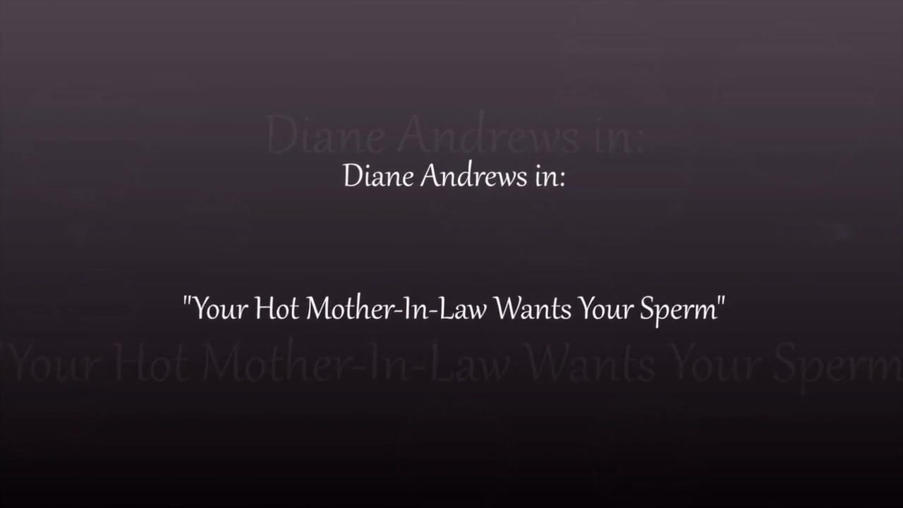 Sexy Hot Mil Wants Your Sperm By Diane Andrews Pov Milf Taboo